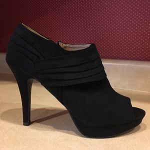 REPORT Open Toe Ankle Booties-9